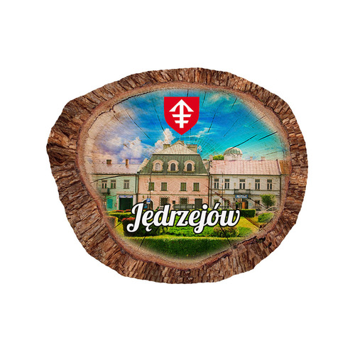 Magnes polyresinowy pieniek owal Jędrzejów