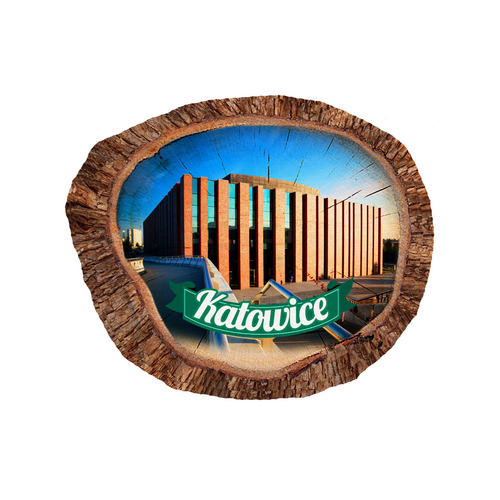 Magnes polyresinowy pieniek owal Katowice