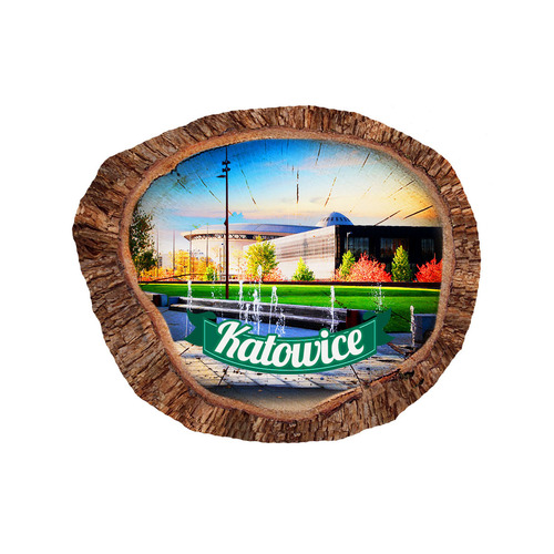 Magnes polyresinowy pieniek owal Katowice
