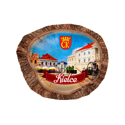 Magnes polyresinowy pieniek owal Kielce