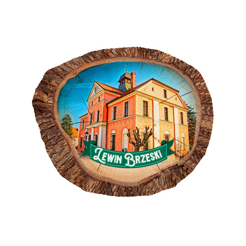 Magnes polyresinowy pieniek owal Lewin Brzeski