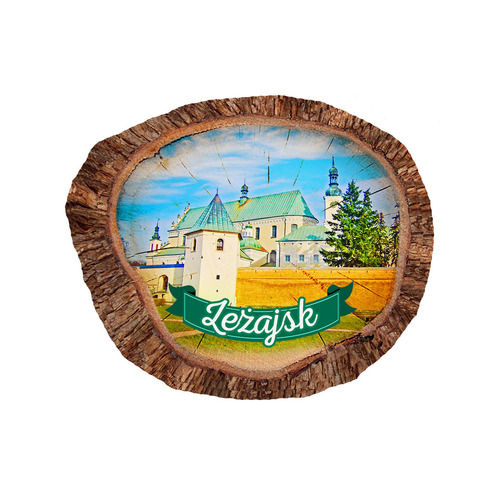 Magnes polyresinowy pieniek owal Leżajsk