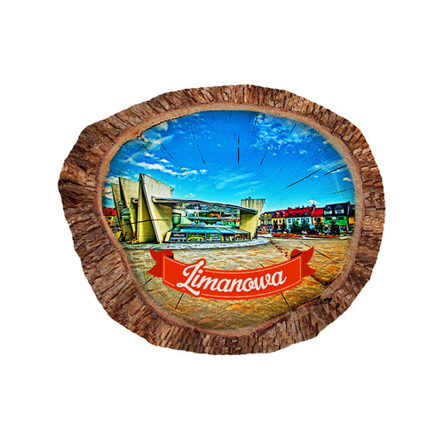 Magnes polyresinowy pieniek owal Limanowa