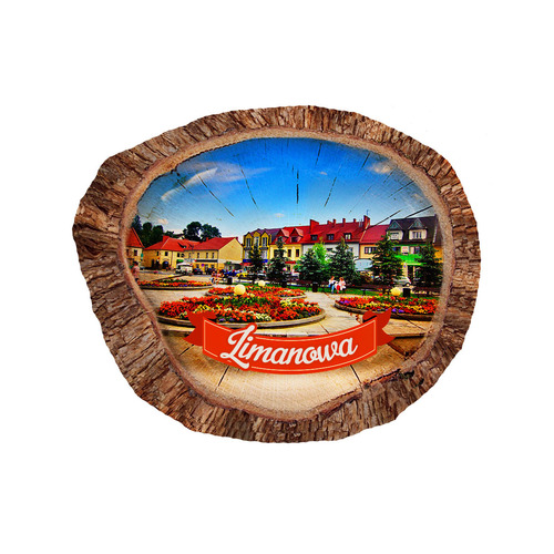 Magnes polyresinowy pieniek owal Limanowa