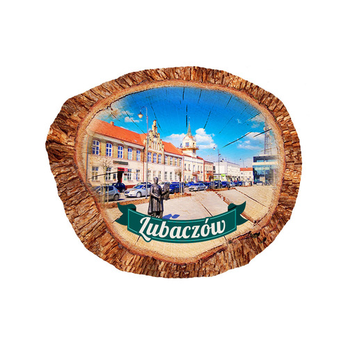 Magnes polyresinowy pieniek owal Lubaczów