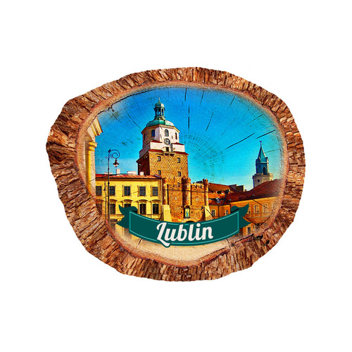Magnes polyresinowy pieniek owal Lublin