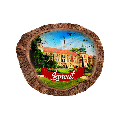 Magnes polyresinowy pieniek owal Łańcut