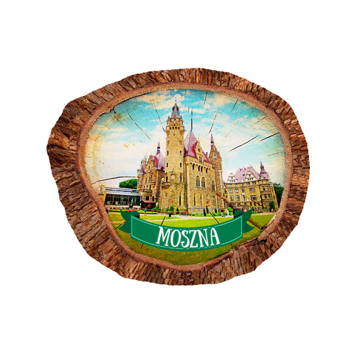 Magnes polyresinowy pieniek owal Moszna