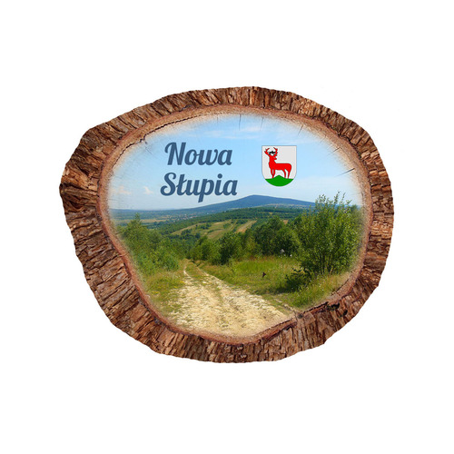 Magnes polyresinowy pieniek owal Nowa Słupia