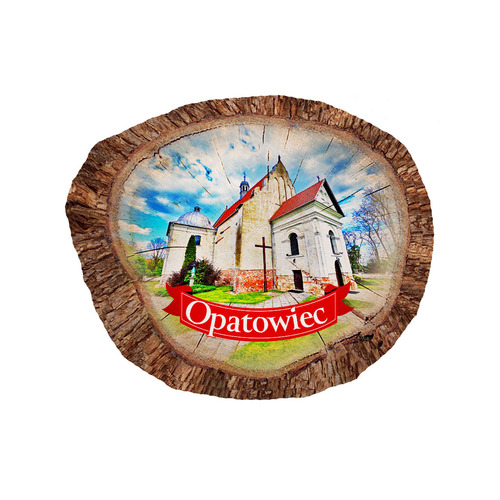 Magnes polyresinowy pieniek owal Opatowiec
