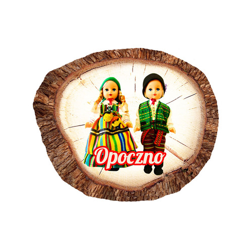 Magnes polyresinowy pieniek owal Opoczno