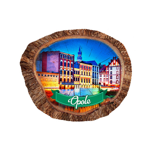 Magnes polyresinowy pieniek owal Opole
