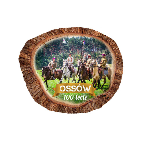 Magnes polyresinowy pieniek owal Ossów