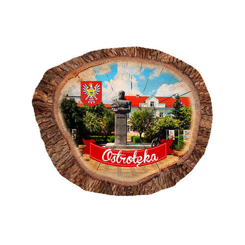 Magnes polyresinowy pieniek owal Ostrołęka