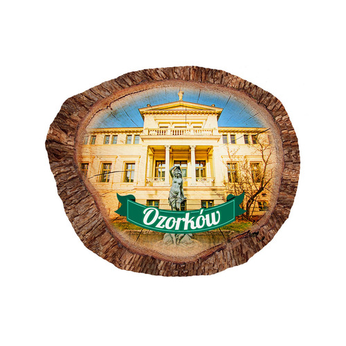 Magnes polyresinowy pieniek owal Ozorków