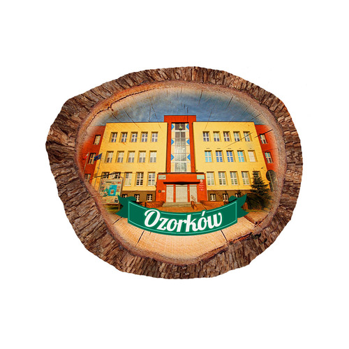 Magnes polyresinowy pieniek owal Ozorków