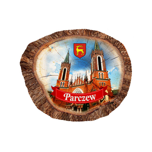 Magnes polyresinowy pieniek owal Parczew