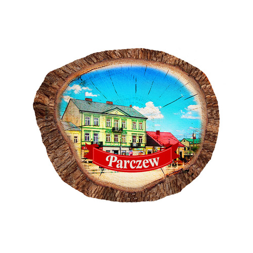 Magnes polyresinowy pieniek owal Parczew