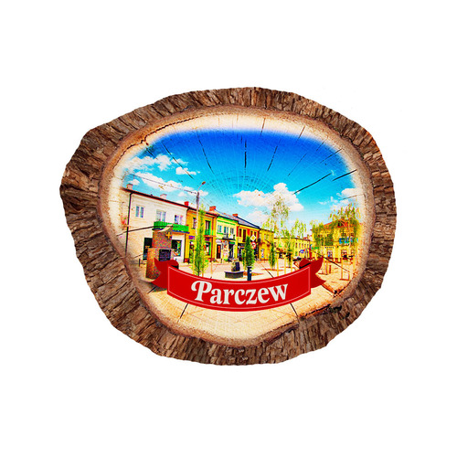 Magnes polyresinowy pieniek owal Parczew