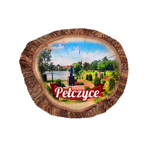 Magnes polyresinowy pieniek owal Pełczyce