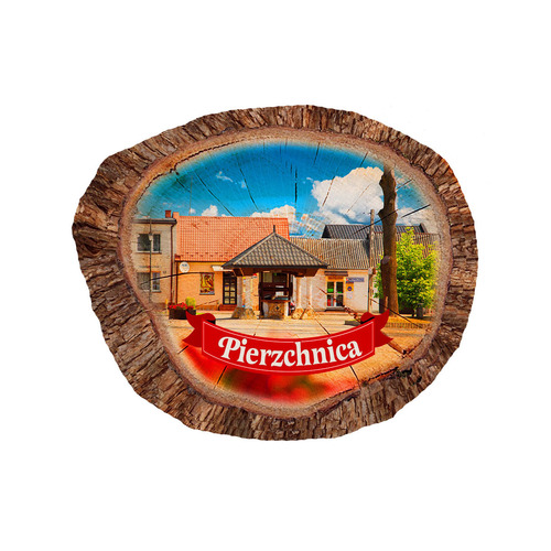 Magnes polyresinowy pieniek owal Pierzchnica