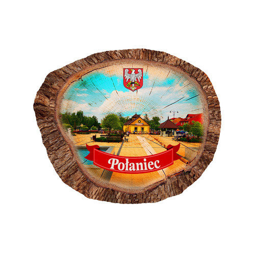 Magnes polyresinowy pieniek owal Połaniec