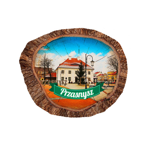 Magnes polyresinowy pieniek owal Przasnysz