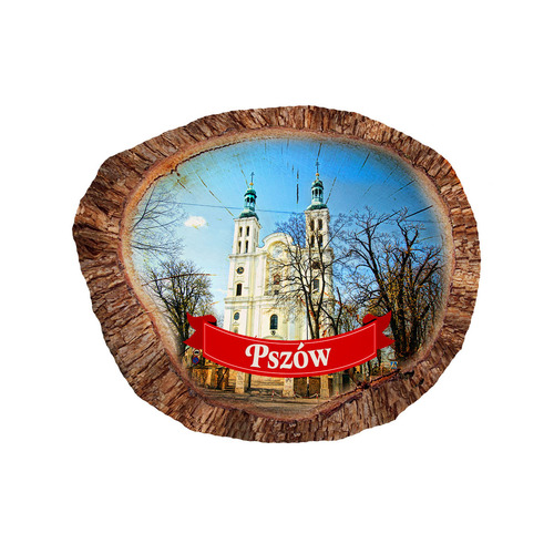 Magnes polyresinowy pieniek owal Pszów
