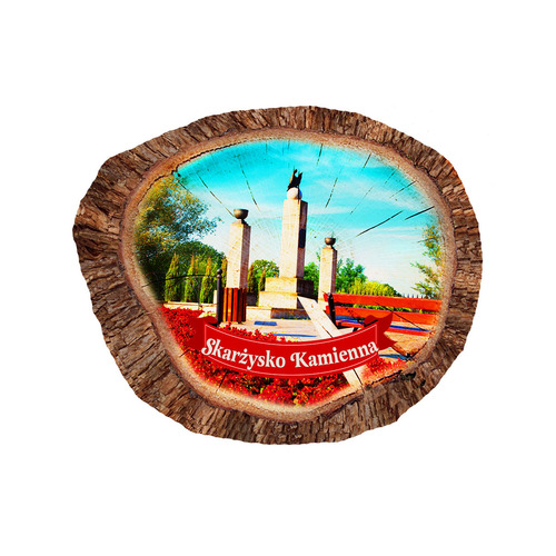 Magnes polyresinowy pieniek owal Skarżysko-Kamienna
