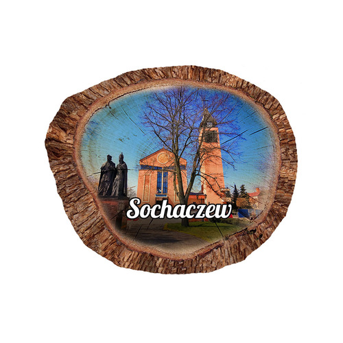 Magnes polyresinowy pieniek owal Sochaczew