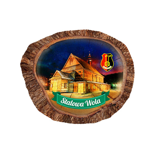 Magnes polyresinowy pieniek owal Stalowa Wola