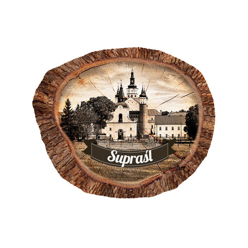 Magnes polyresinowy pieniek owal Supraśl