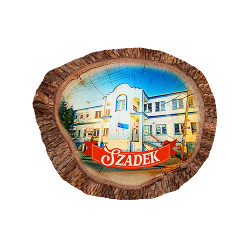 Magnes polyresinowy pieniek owal Szadek