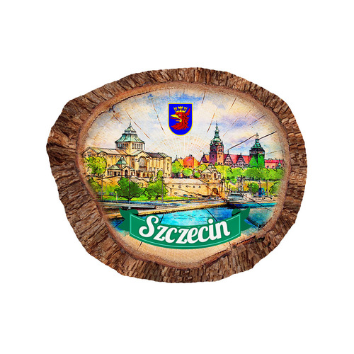Magnes polyresinowy pieniek owal Szczecin