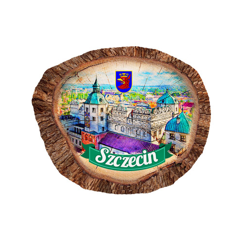 Magnes polyresinowy pieniek owal Szczecin