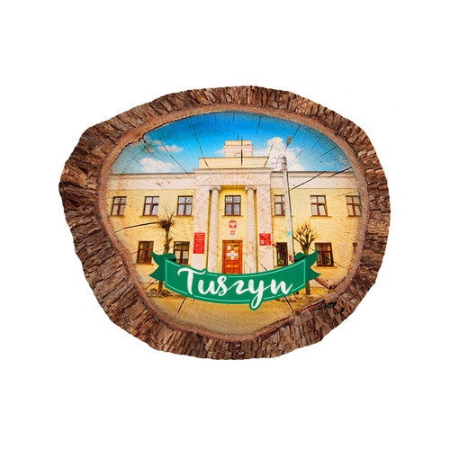 Magnes polyresinowy pieniek owal Tuszyn