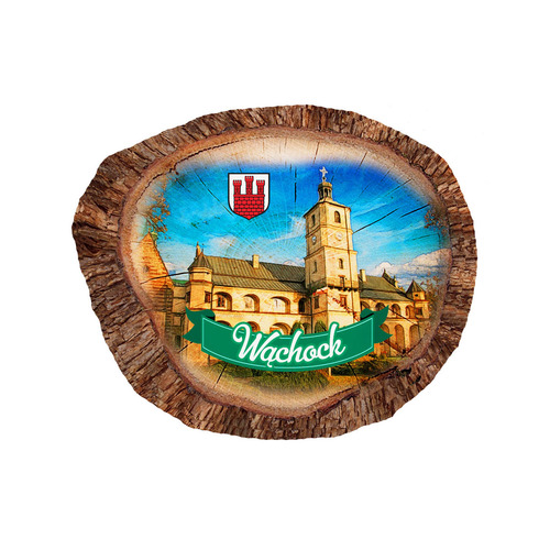 Magnes polyresinowy pieniek owal Wąchock