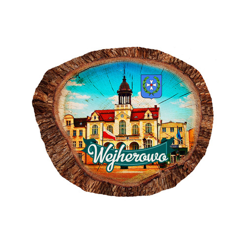 Magnes polyresinowy pieniek owal Wejherowo