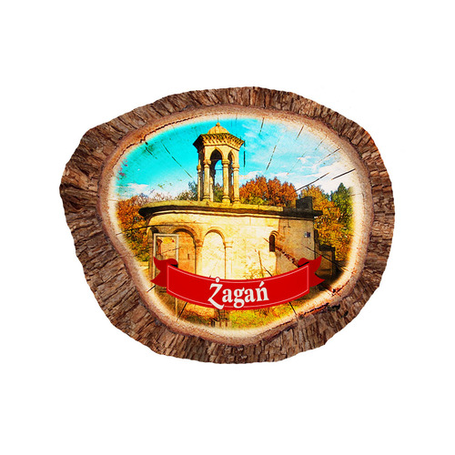 Magnes polyresinowy pieniek owal Żagań