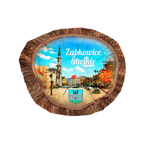 Magnes polyresinowy pieniek owal Ząbkowice Śląskie