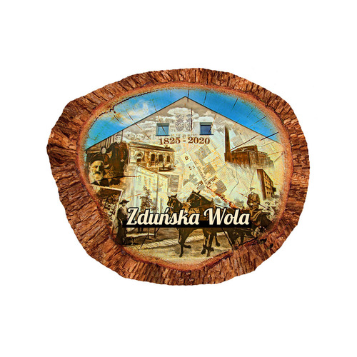 Magnes polyresinowy pieniek owal Zduńska Wola