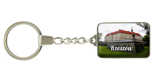 Brelok szklany prostokąt Rzeszów