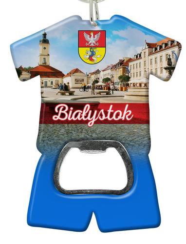 Brelok otwieracz plastikowy trykot Białystok
