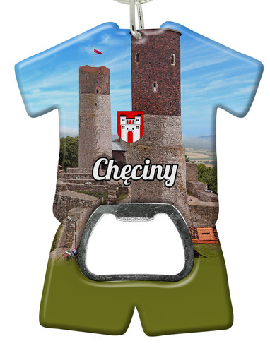 Brelok otwieracz plastikowy trykot Chęciny