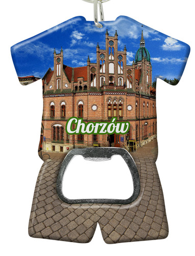 Brelok otwieracz plastikowy trykot Chorzów