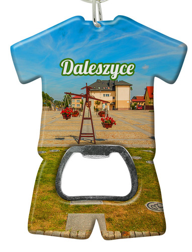 Brelok otwieracz plastikowy trykot Daleszyce