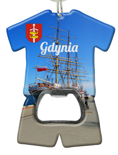 Brelok otwieracz plastikowy trykot Gdynia