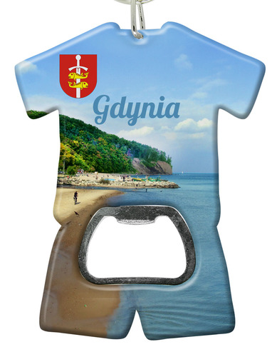 Brelok otwieracz plastikowy trykot Gdynia