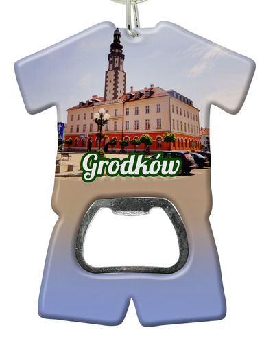 Brelok otwieracz plastikowy trykot Grodków