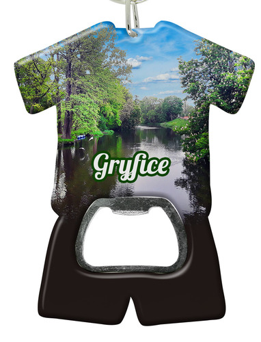 Brelok otwieracz plastikowy trykot Gryfice